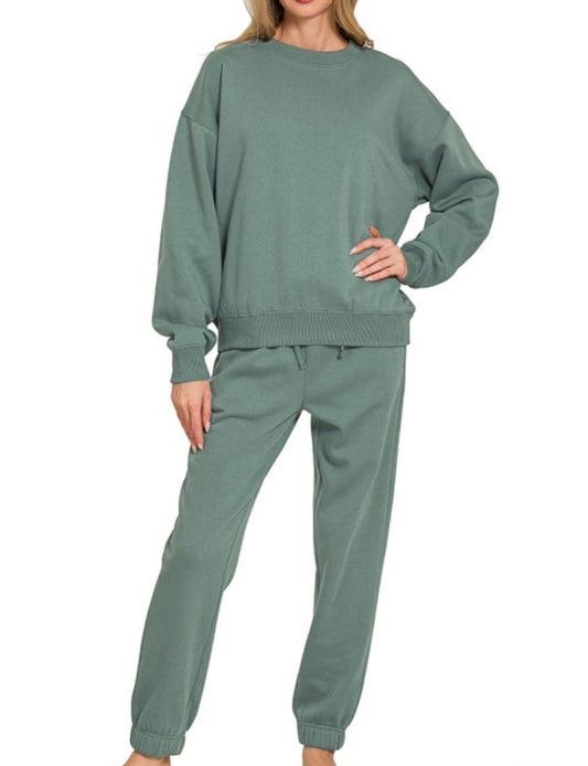 Green Zenana Set