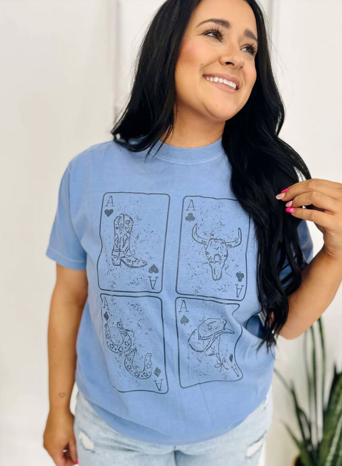 Western Card Tee