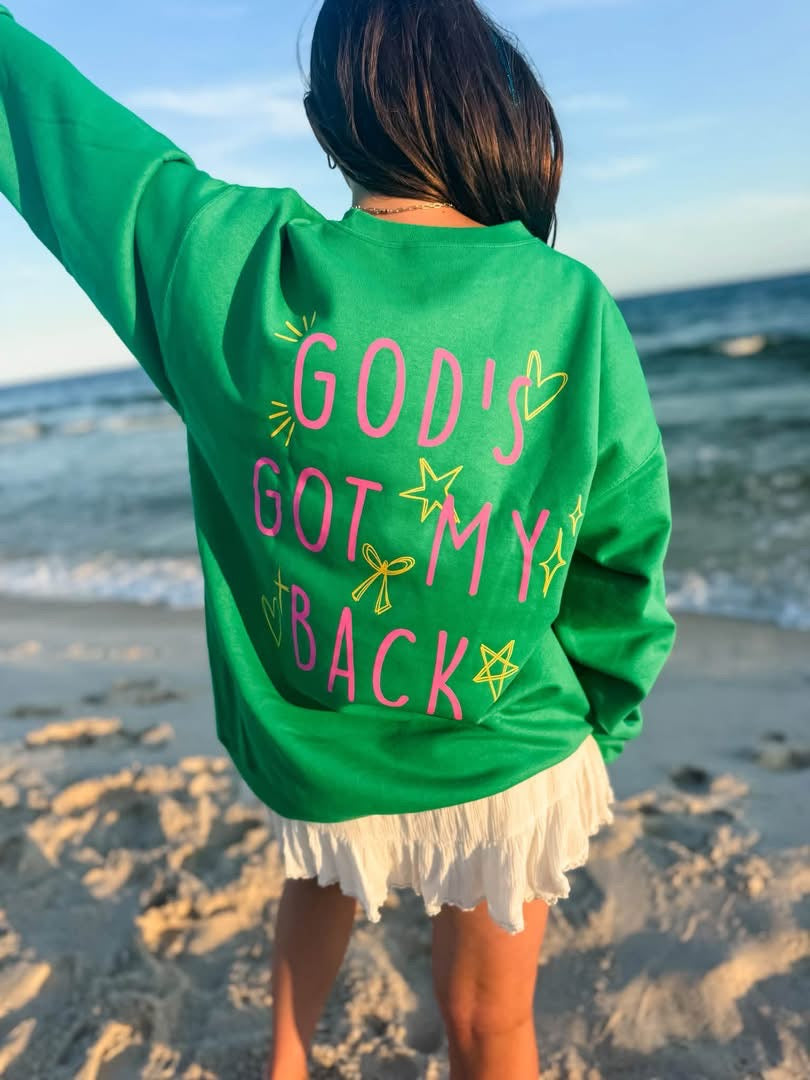 God’s Got My Back Sweatshirt