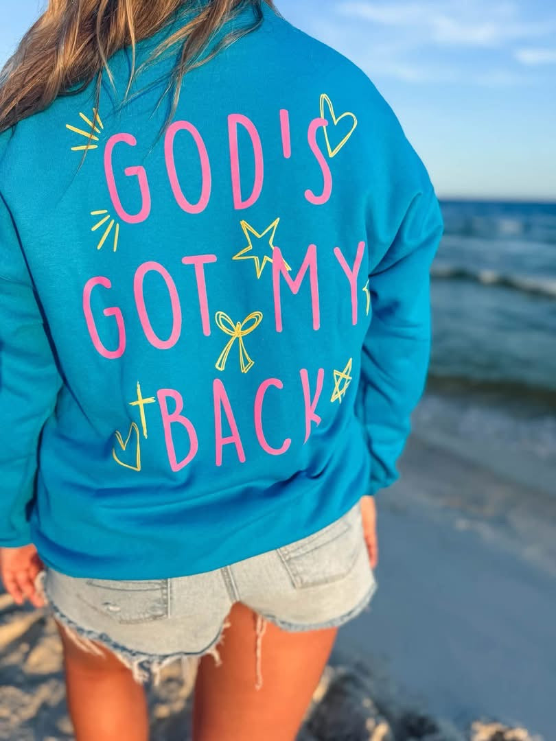 God’s Got My Back Sweatshirt