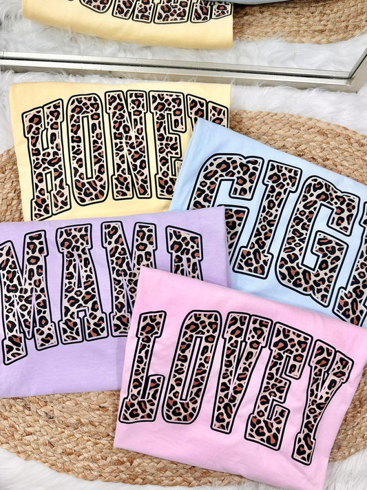 Leopard Custom Tees
