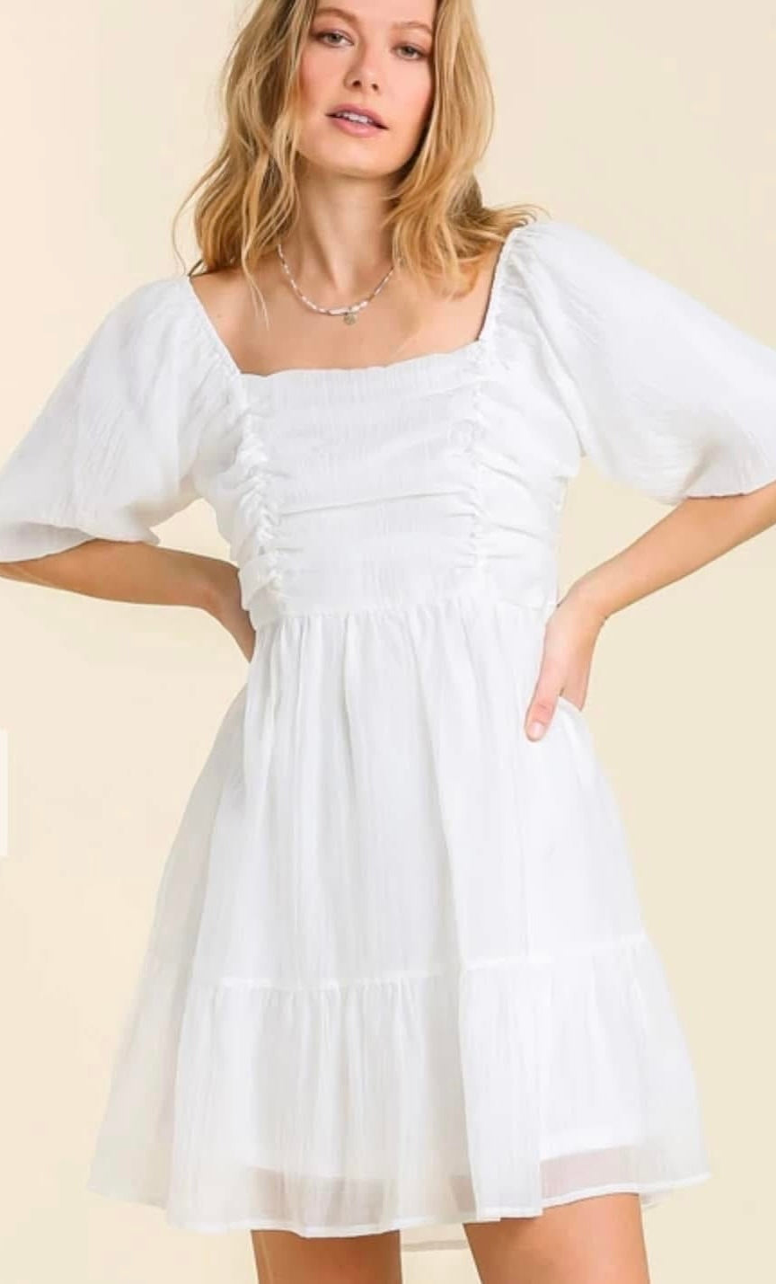 Umgee White Dress