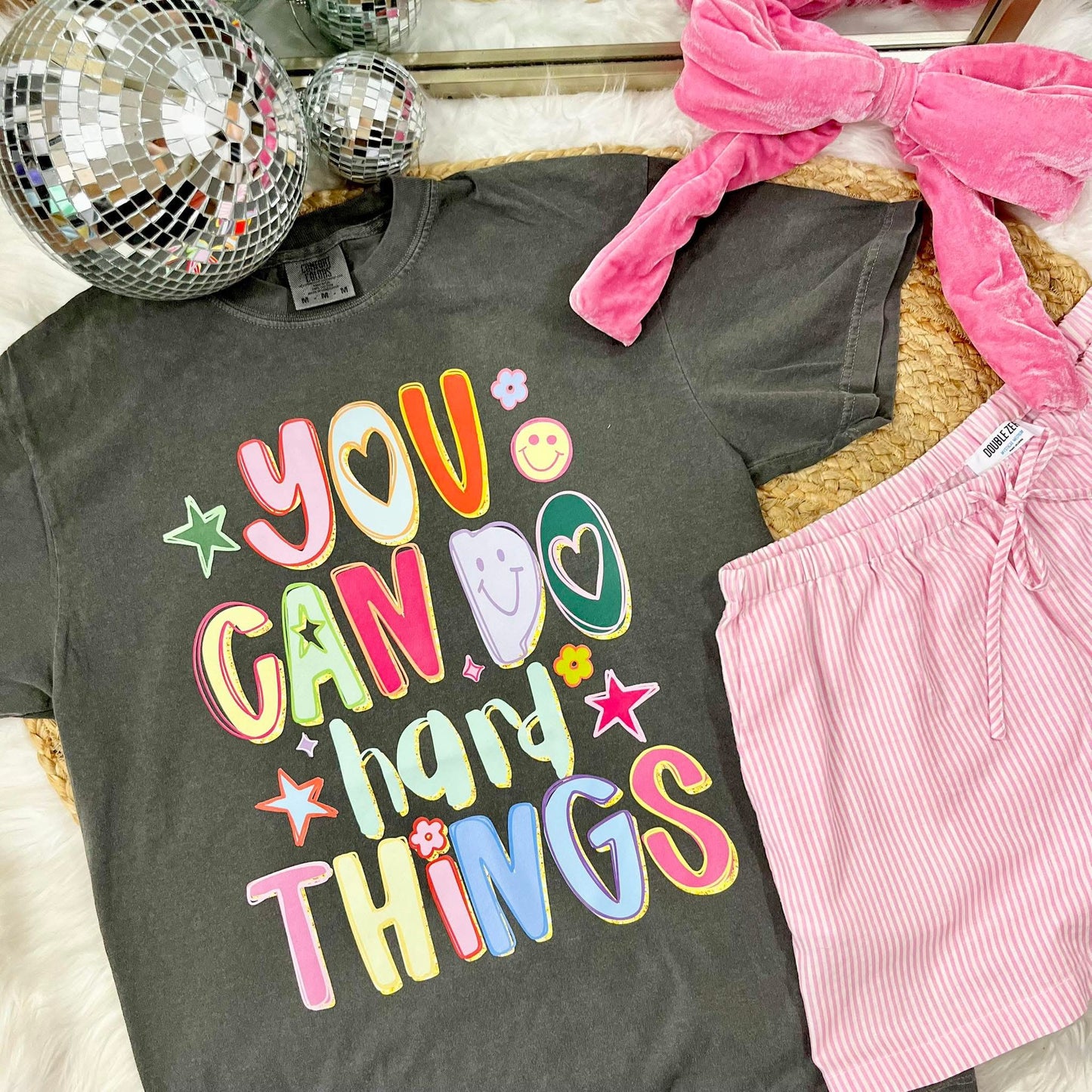 You Can Do Hard Things Tee