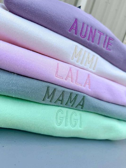 Custom Monochrome Sweatshirts